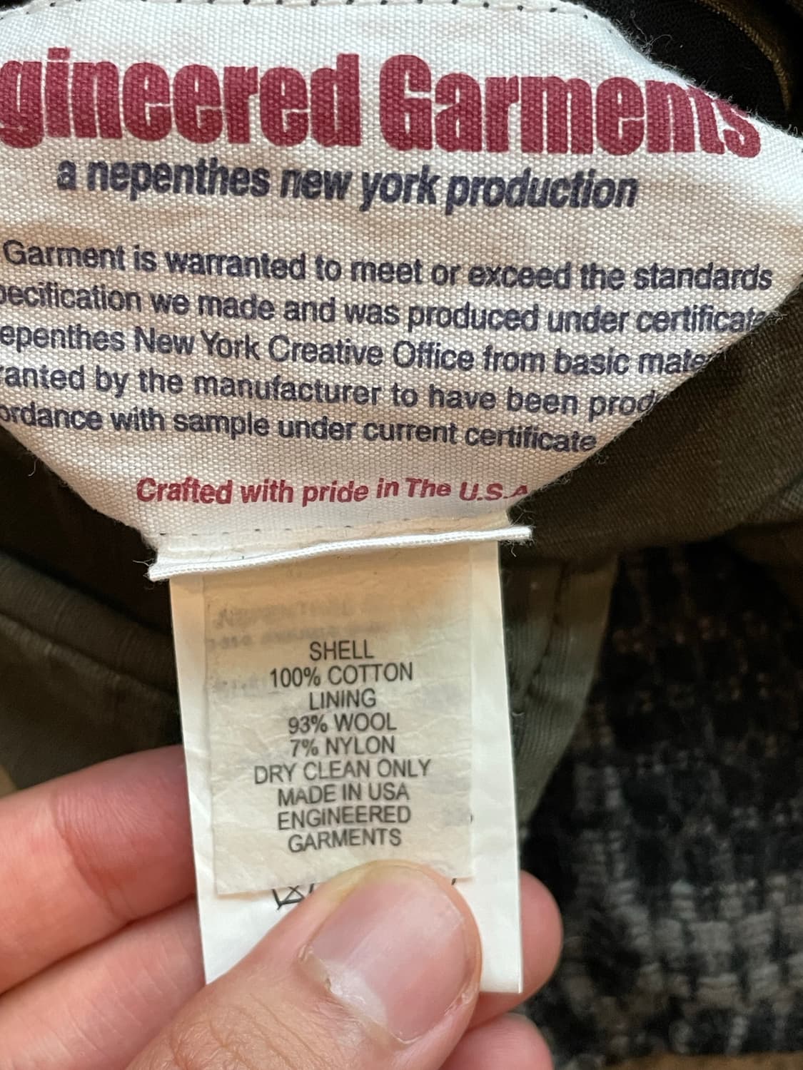 올드 엔지니어드가먼츠 엔가 리버시블 베스트 상품이미지5