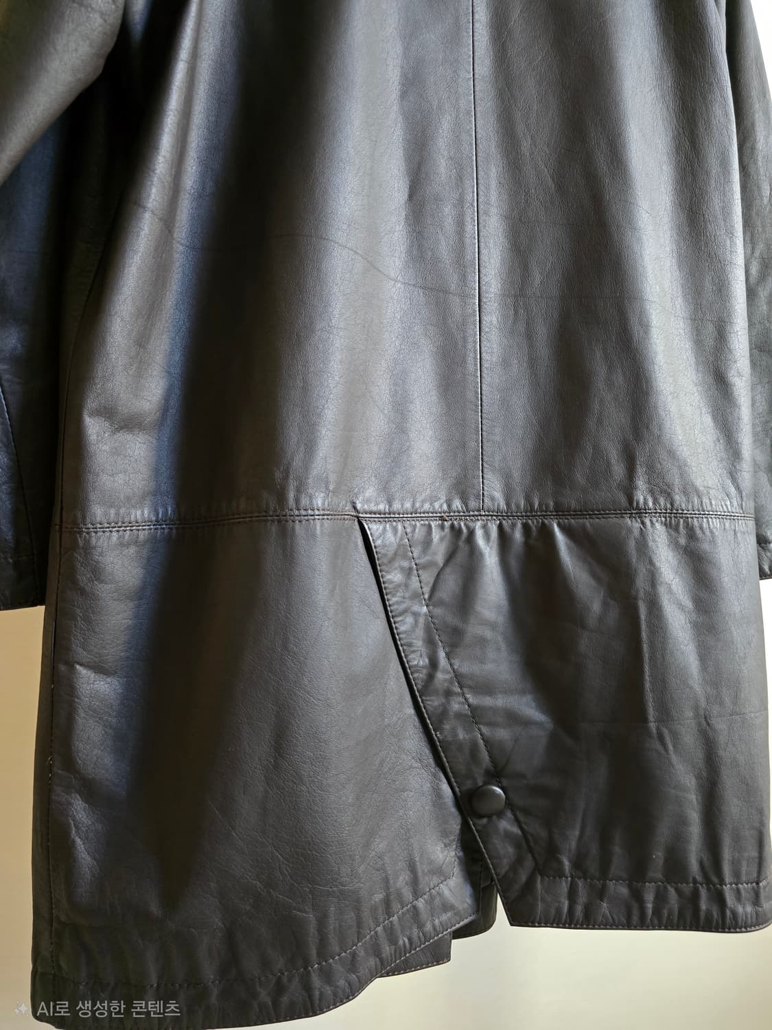 P.DORAL 80s 빈티지 레더 재킷 상품이미지7