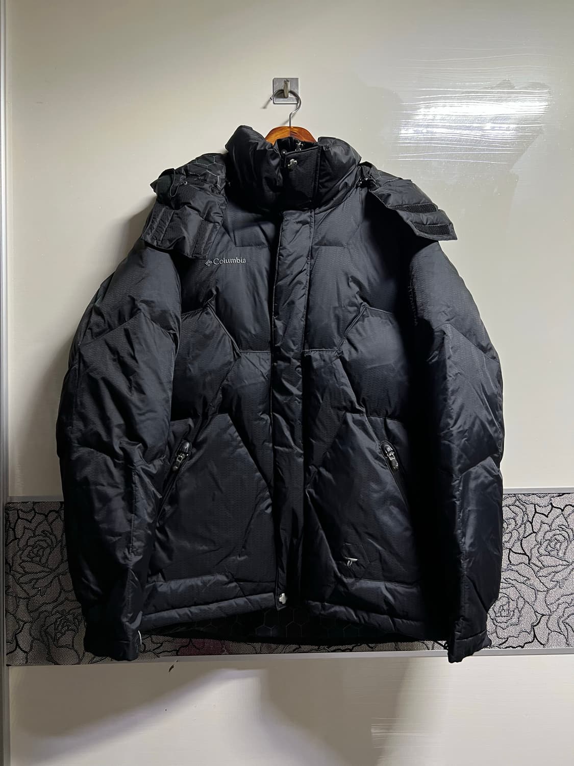 00s 콜럼비아 티타늄 퀼팅 다운 점퍼 XL 상품이미지1