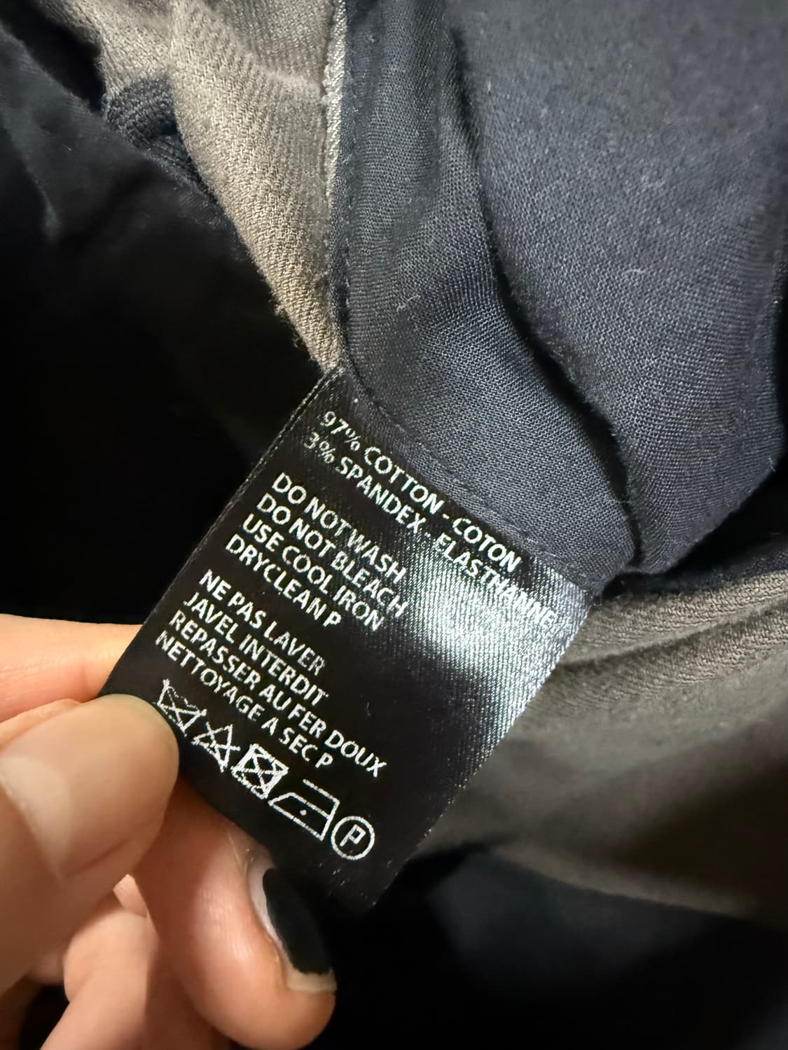 [xs] 하이더아커만 벨벳 크롭 트라우저 상품이미지5