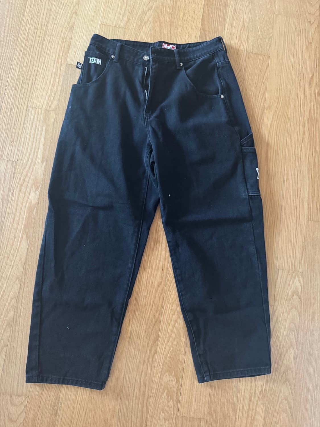 스타팀 팬츠 블랙 30 상품이미지2