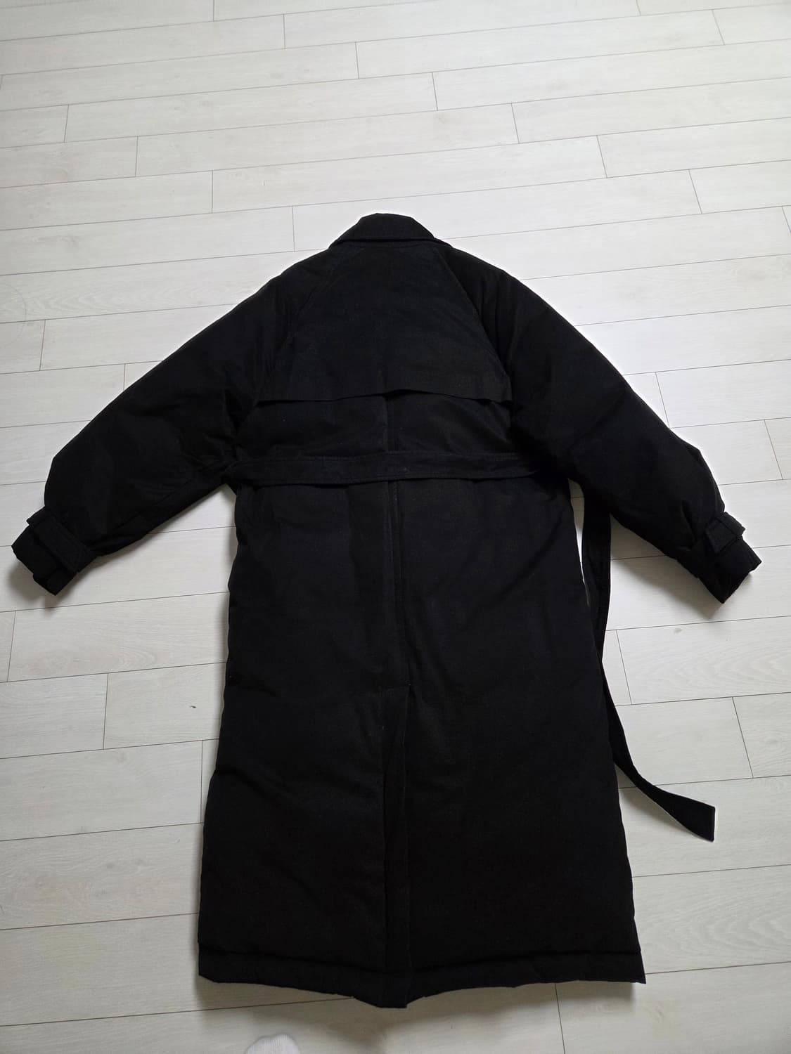 라움 거위털 패딩 트렌치코트 상품이미지2