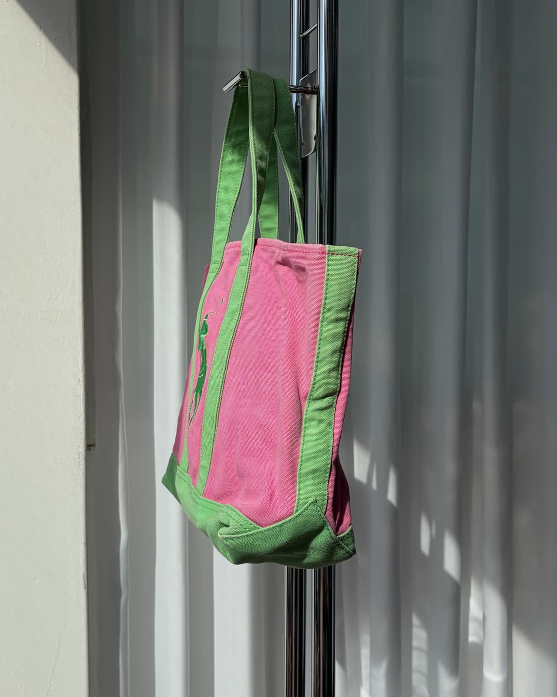 폴로 랄프로렌 빅포니 치프키프 캔버스 토트백 상품이미지5