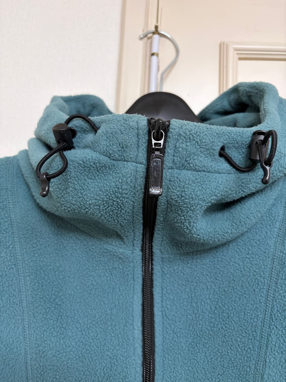 디스이즈네버댓 플리스 후드 풀오버 그린 상품이미지4