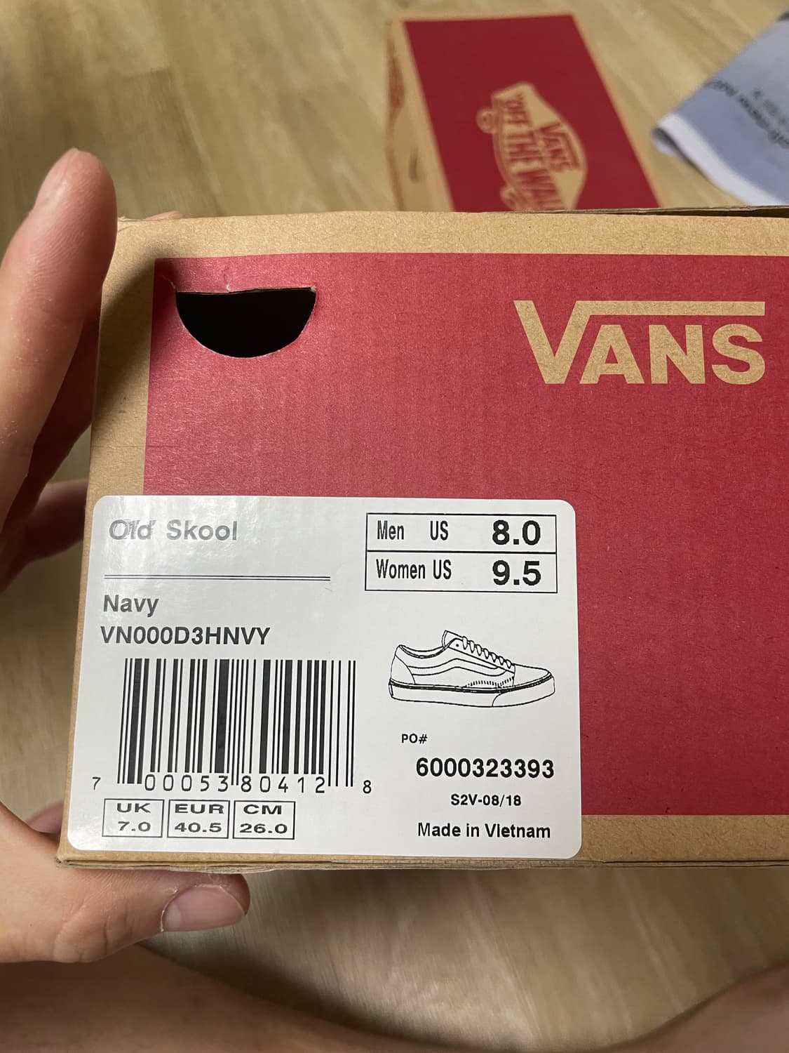 반스 올드스쿨 네이비 상품이미지2