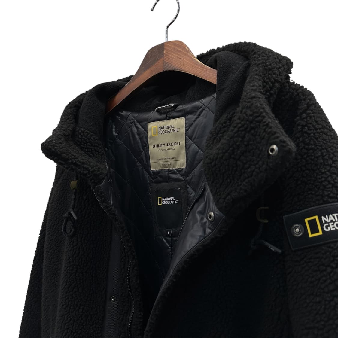 가격확내림)) 내셔널지오그래픽 국내정품 M65 피쉬테일 파카 양털 딥파일 상품이미지6