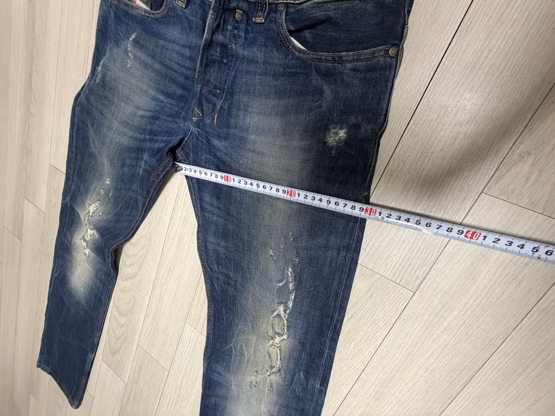 디젤 데미지 워싱 청바지 사파도 32사이즈 상품이미지4