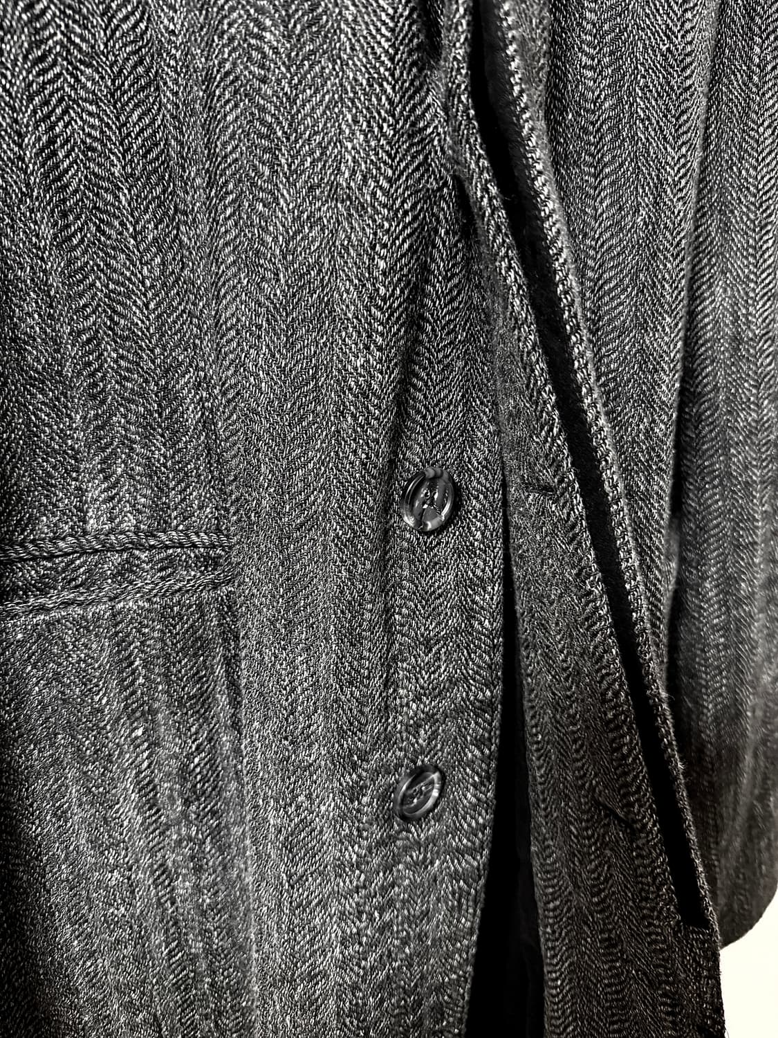 앤드뮐미스터 13fw 헤어리 시그니처 울혼방 코트 상품이미지5