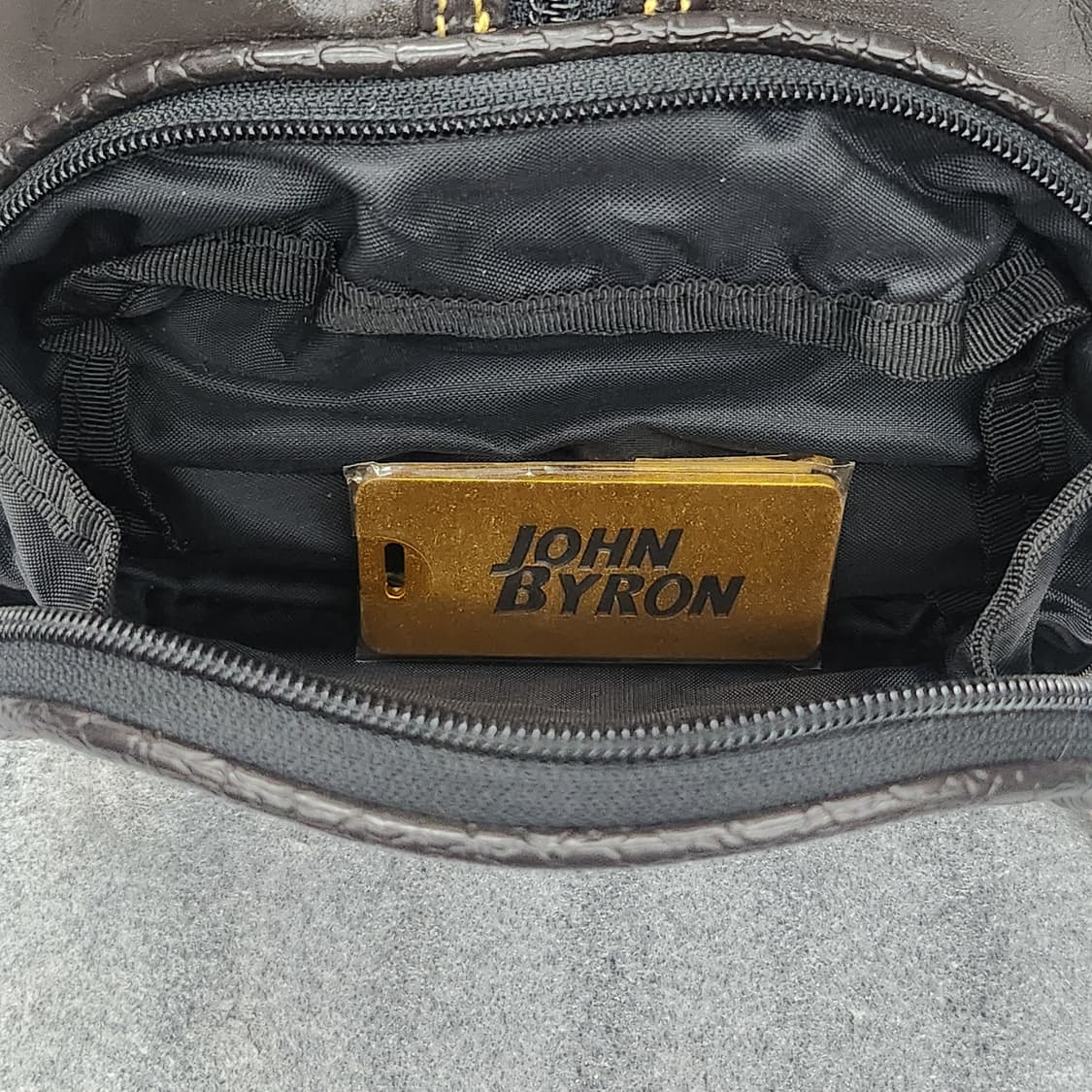 존바이런 가죽 골프 보스턴백50x30x25cm 상품이미지8