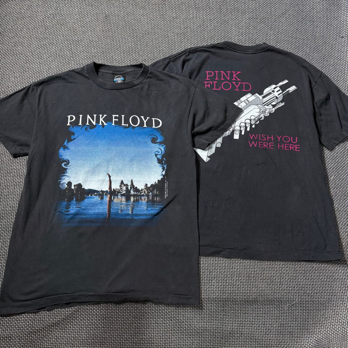 새상품) 핑크플로이드 락밴드 프린팅 티셔츠 (L/XL) 상품이미지1