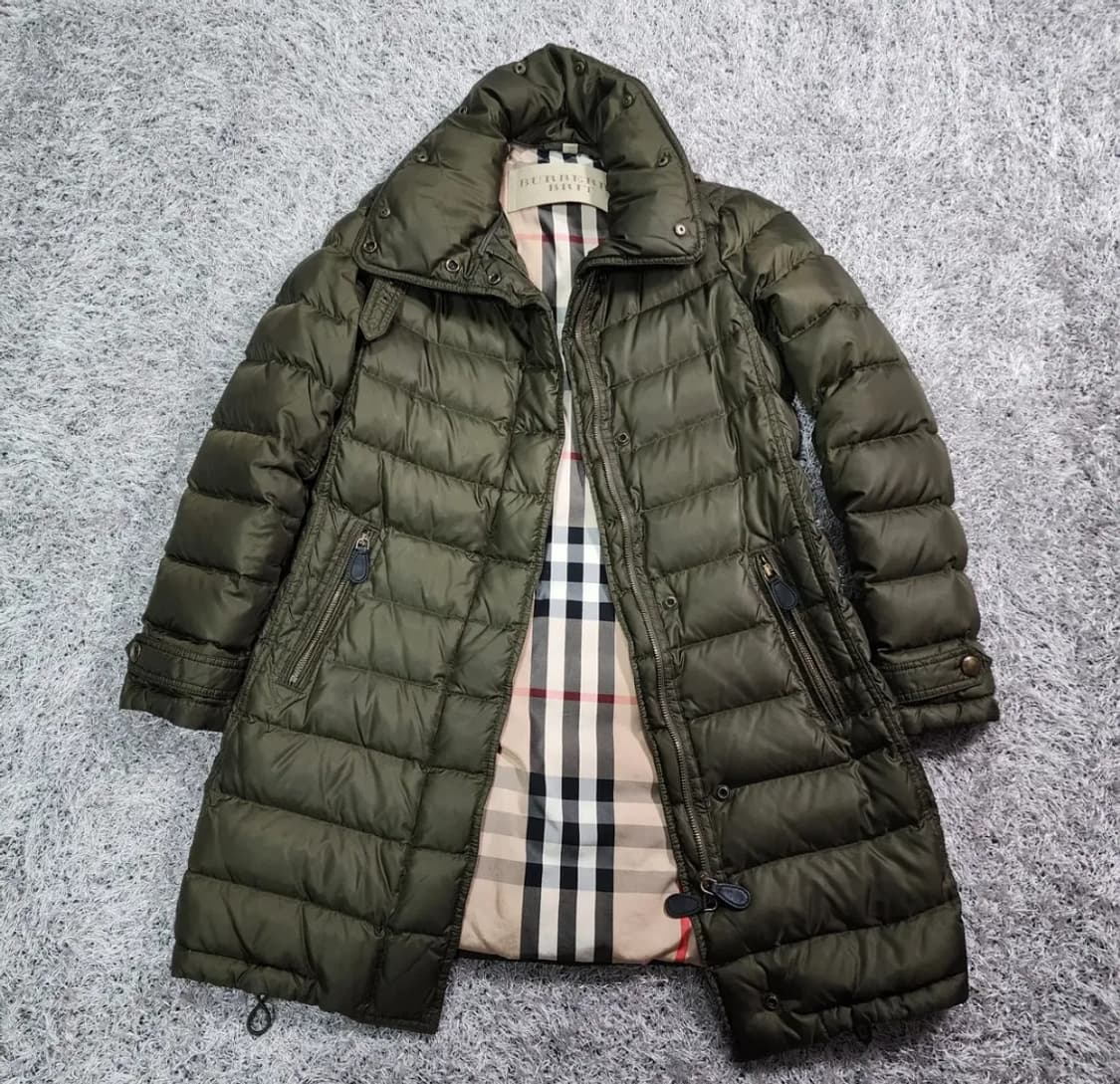 버버리 다운 패딩 자켓 S 상품이미지5