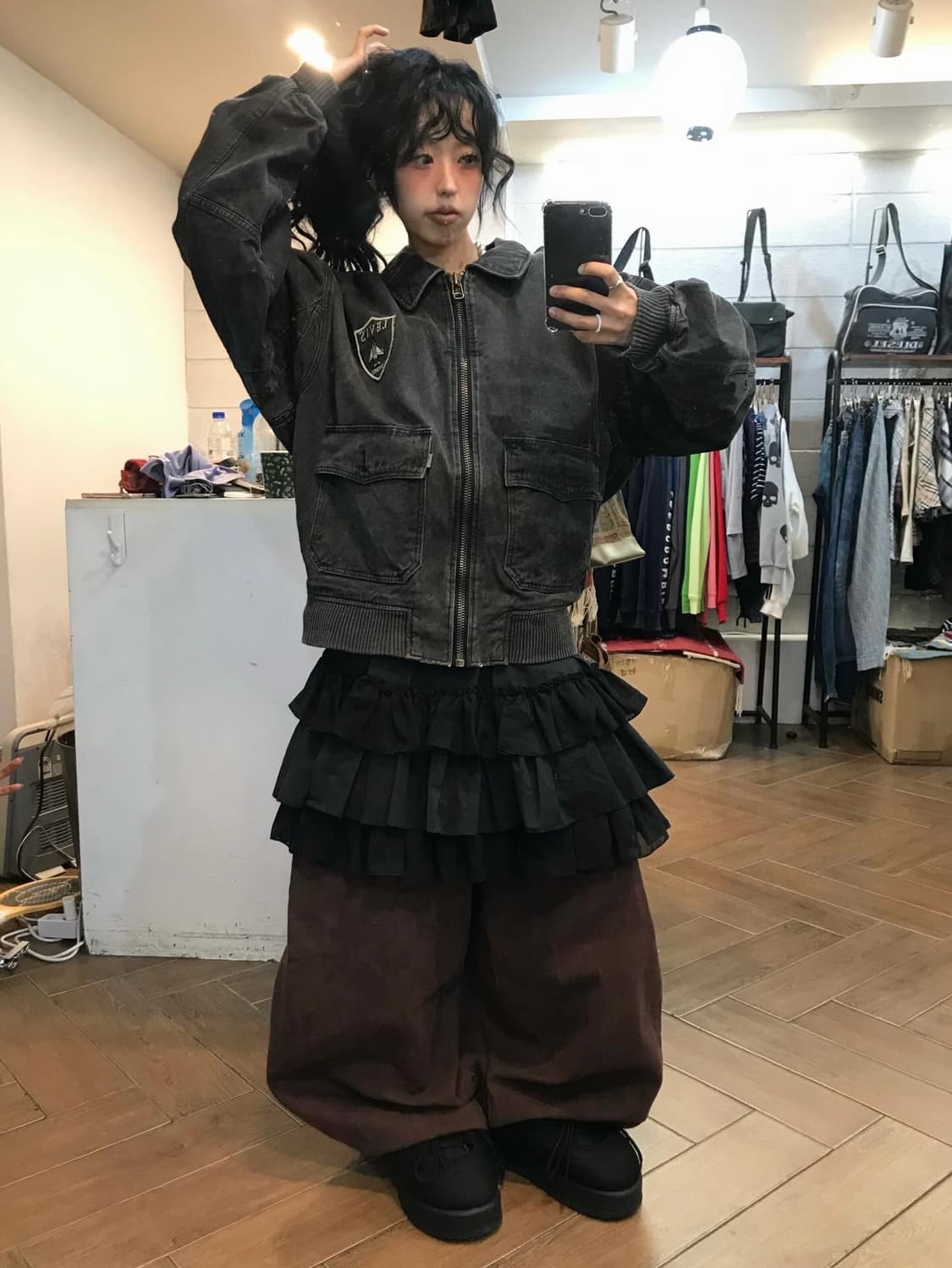 Levis Bone Custom Work Jacket 상품이미지2