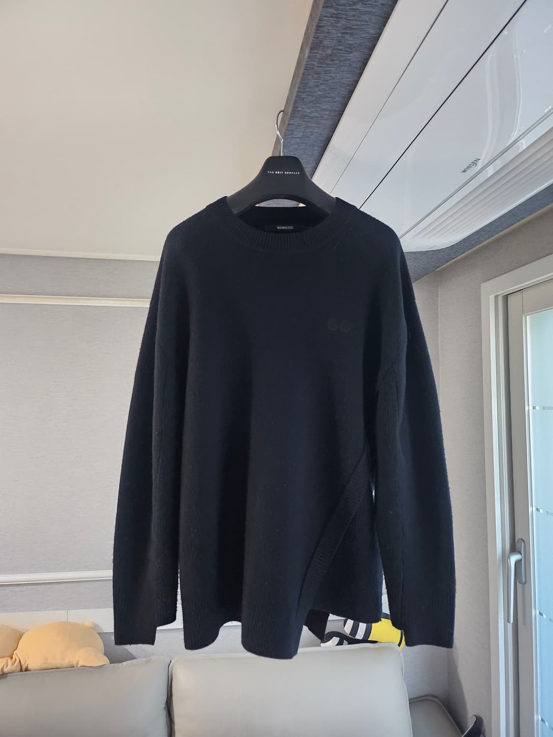 [거의 새것] 송지오옴므 스웨터 니트 티셔츠 46 상품이미지1