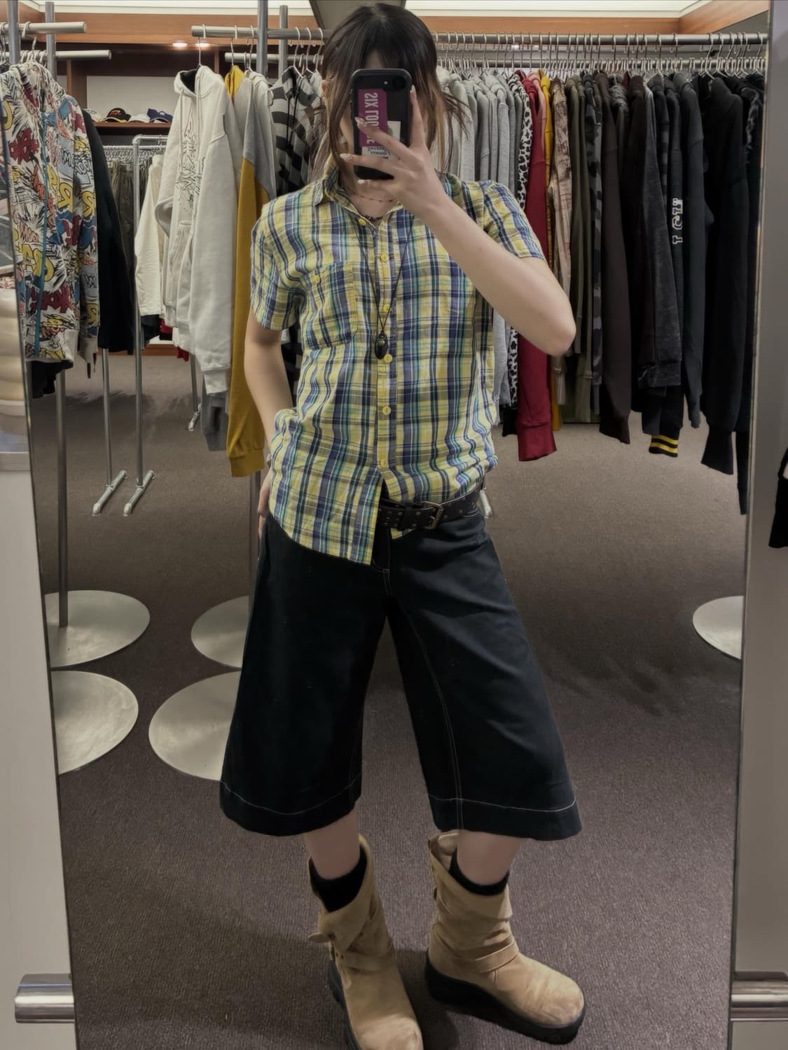 Geek-Chic Jorts Look 🍋🥏 상품이미지1