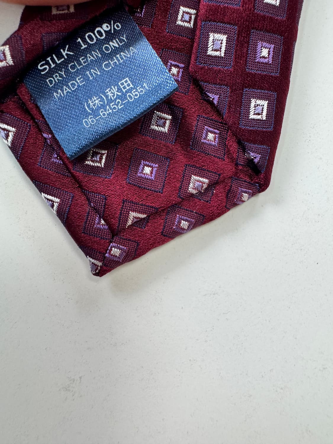 더 수트 컴퍼니(THE SUIT COMPANY) 실크 넥타이 8.1cm 상품이미지7