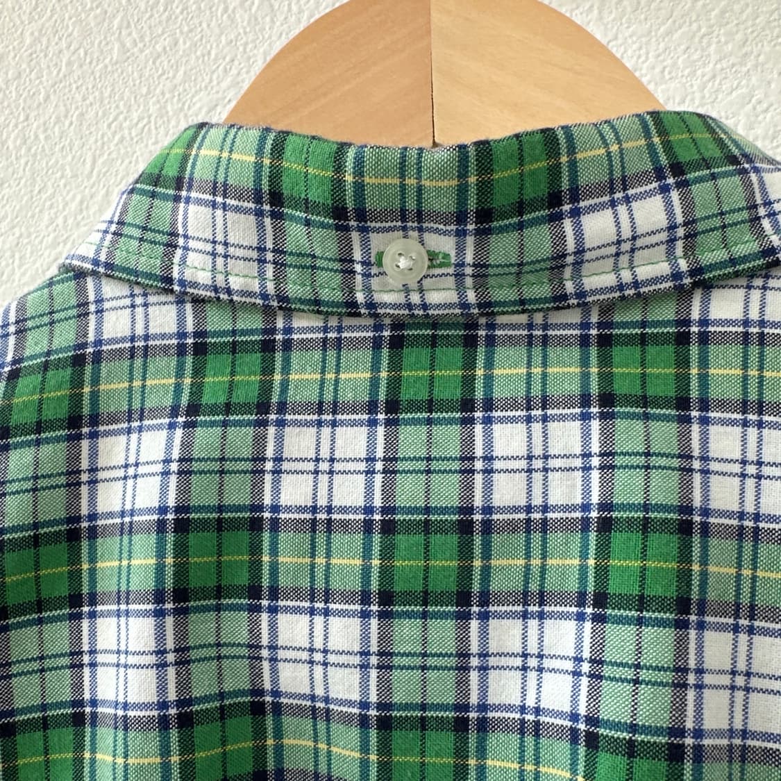 [체감 L-XL] 에디바우어 빈티지 그린 플래드 체크 반팔 셔츠 M 상품이미지6