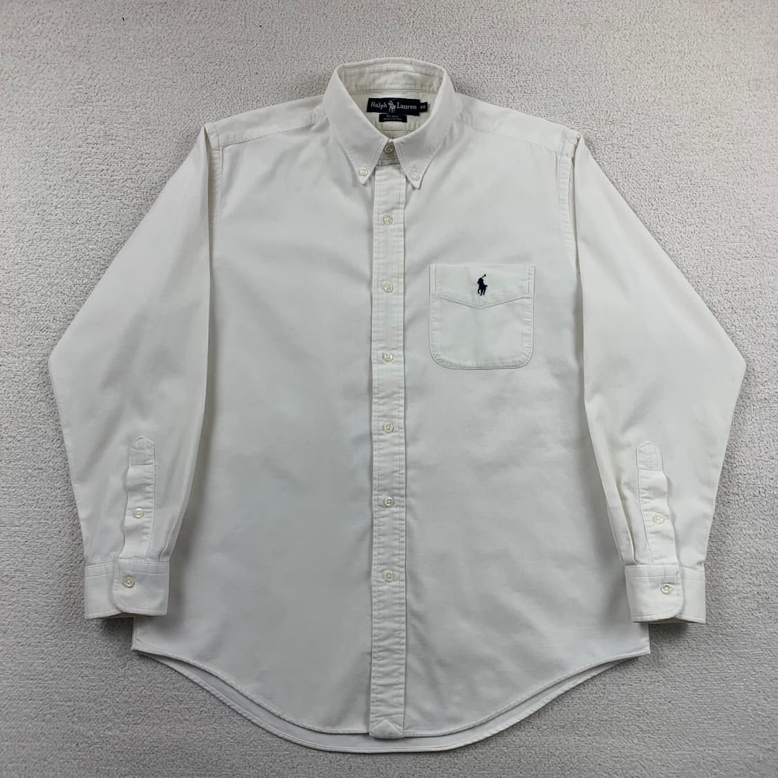 폴로 랄프로렌 포니로고 BLAKE 코튼 코듀로이 셔츠 화이트 상품이미지1