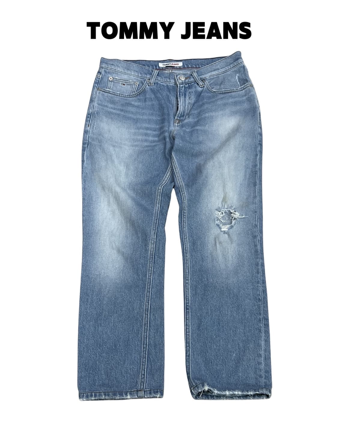타미진스 연청 데님 팬츠 상품이미지1