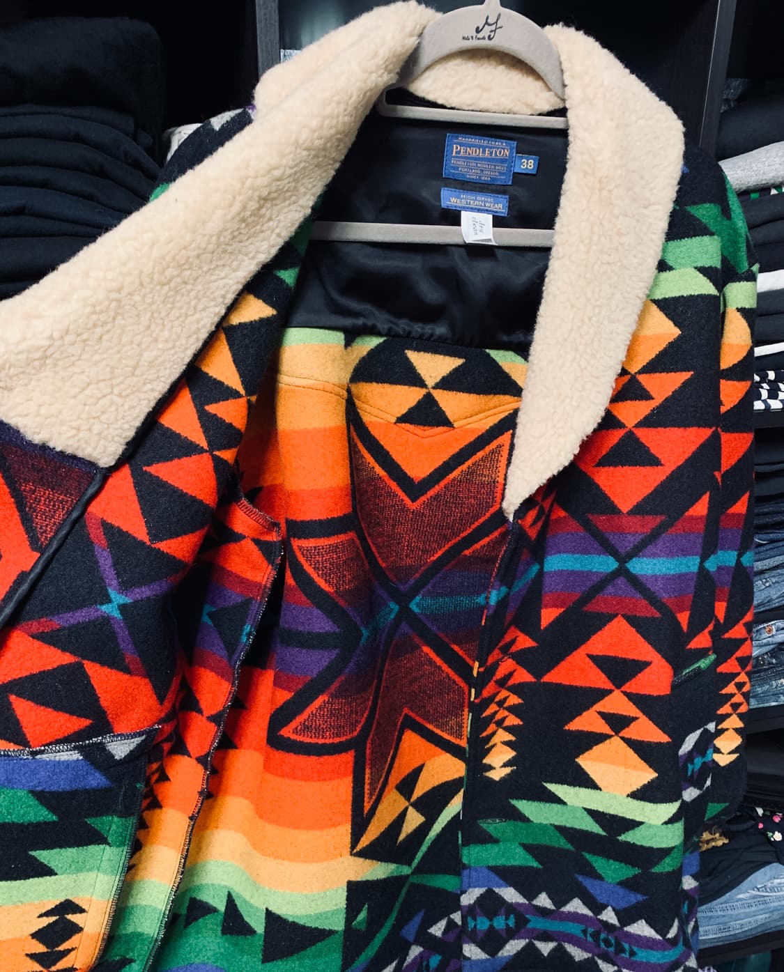 펜들턴 나바호 숄카라 코트 상품이미지4