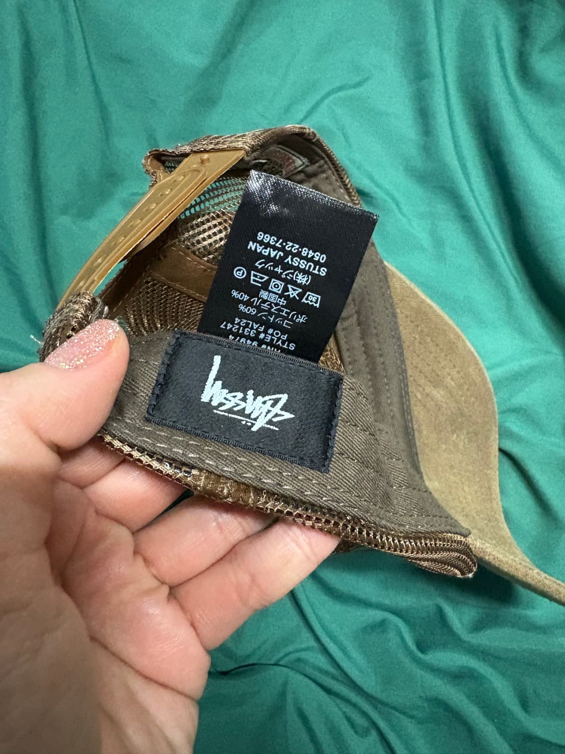 스투시x아워레가시 모자 상품이미지2