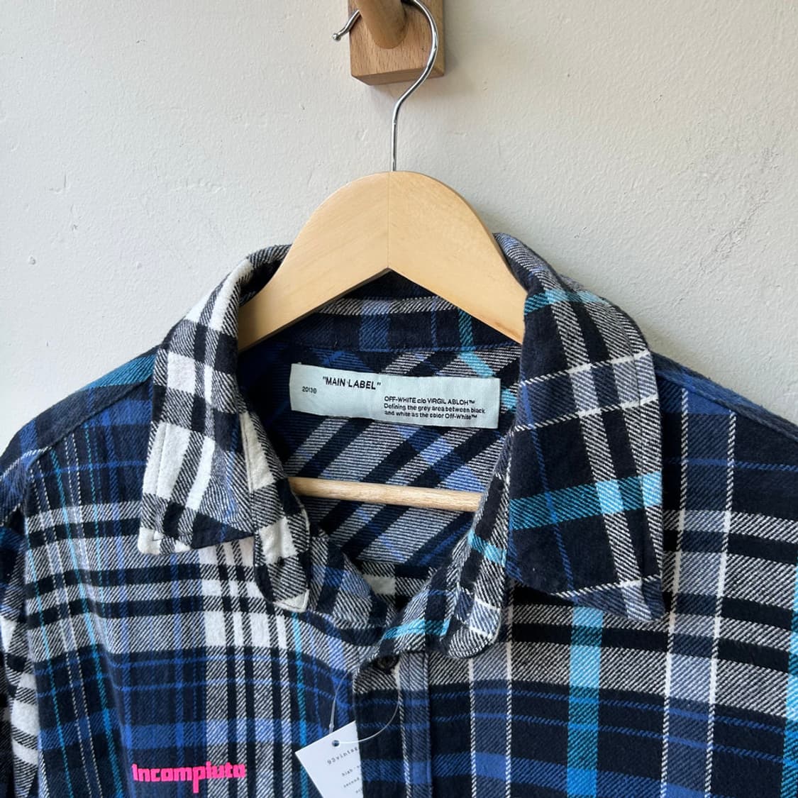 16646 - 오프화이트 마리아나 체크 셔츠 상품이미지3