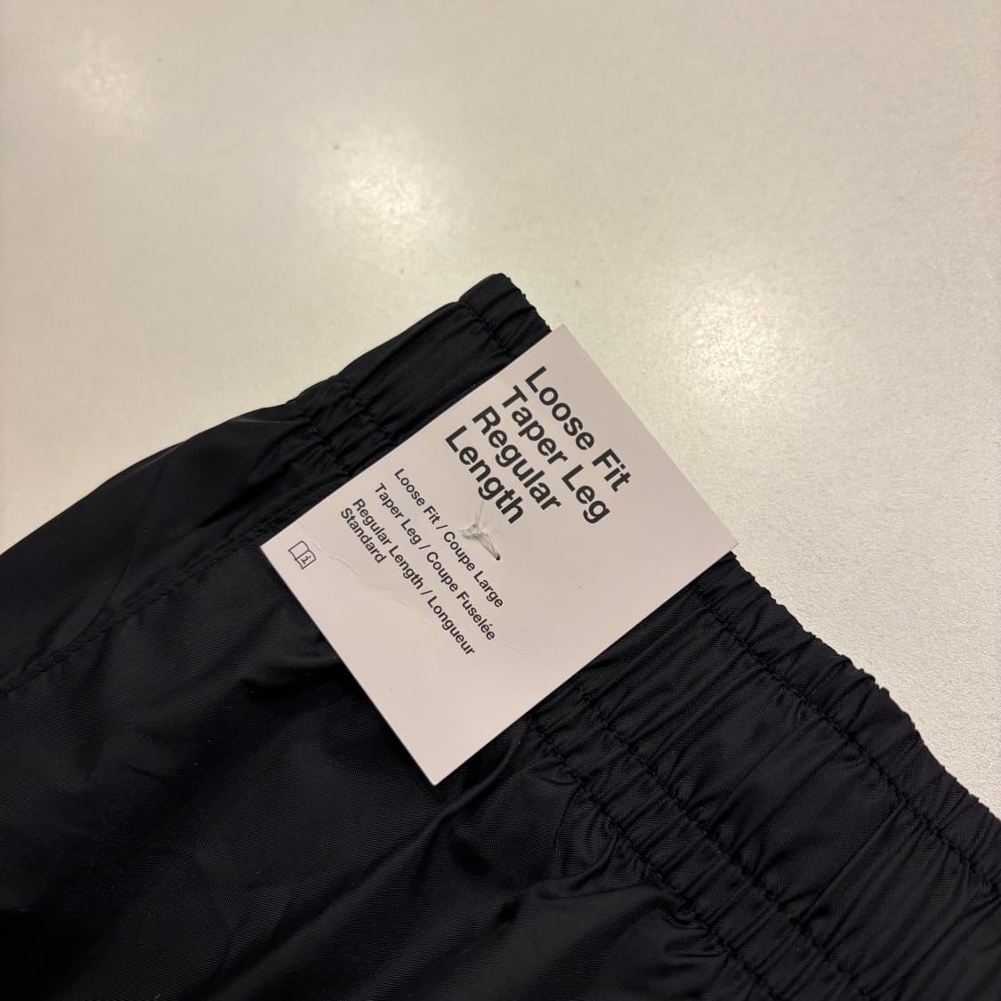 [XL] 나이키 블랙 나일론 바람막이 조거 팬츠 C470 상품이미지4