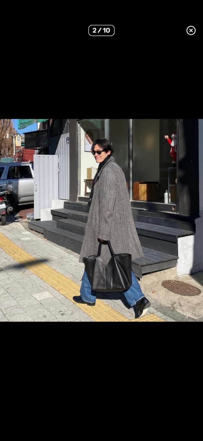 570만원, Saint Laurent 생로랑 가죽 Y 그랜드 토트백 상품이미지8