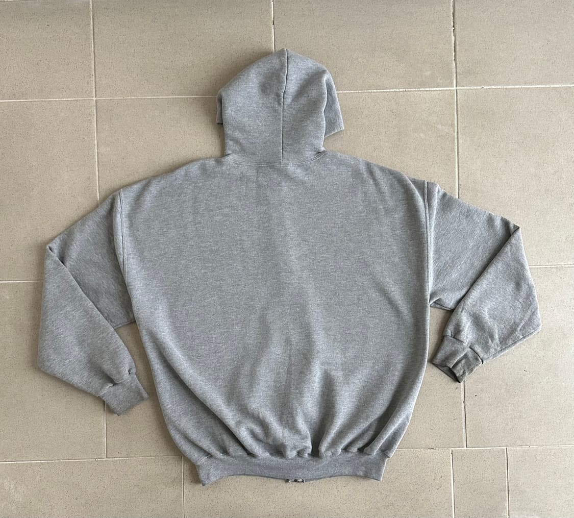 00s 빈티지 러셀 후드집업 그레이 XL 상품이미지2