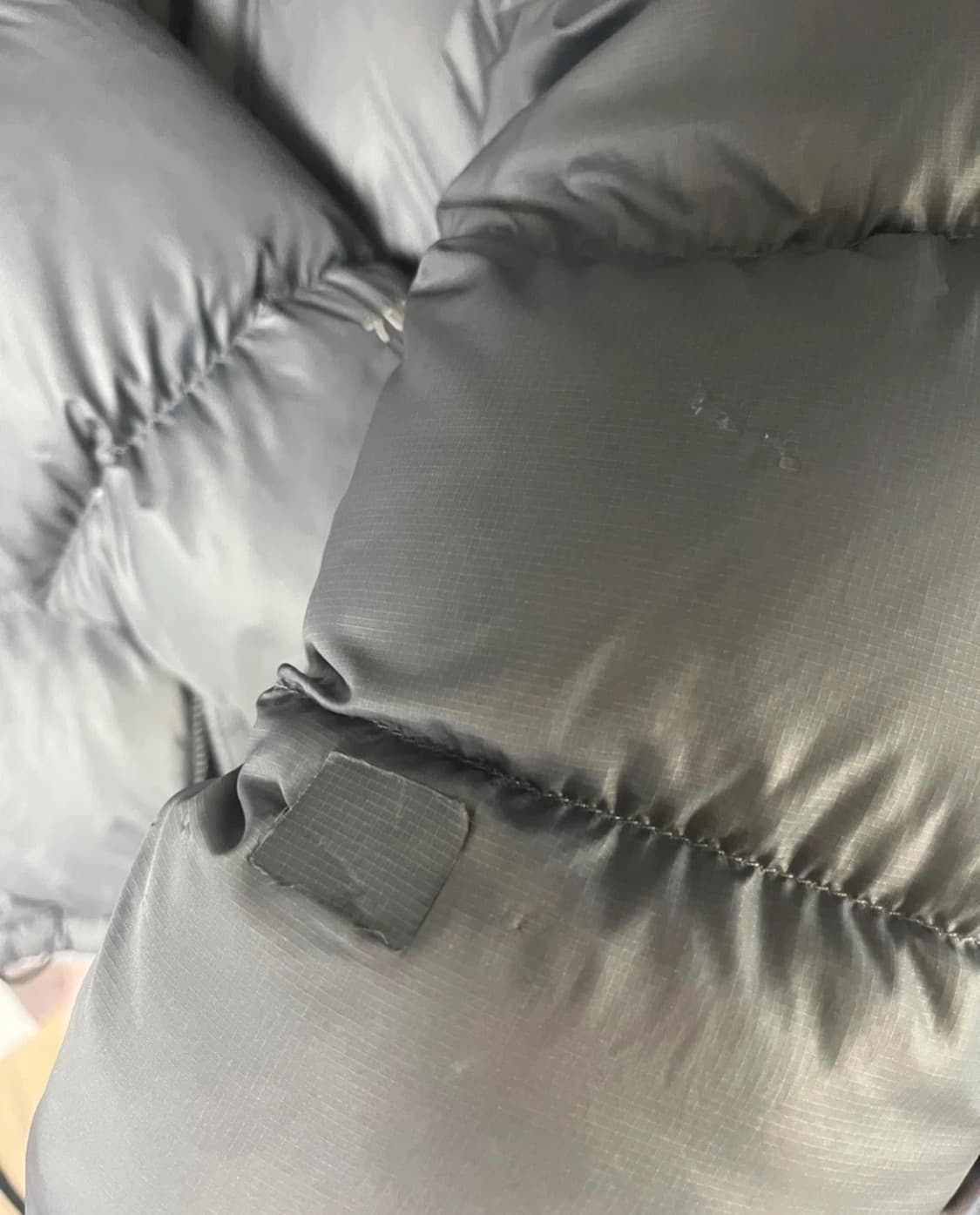 (착샷잇음) 눕시 1996 700 그레이패딩 상품이미지3