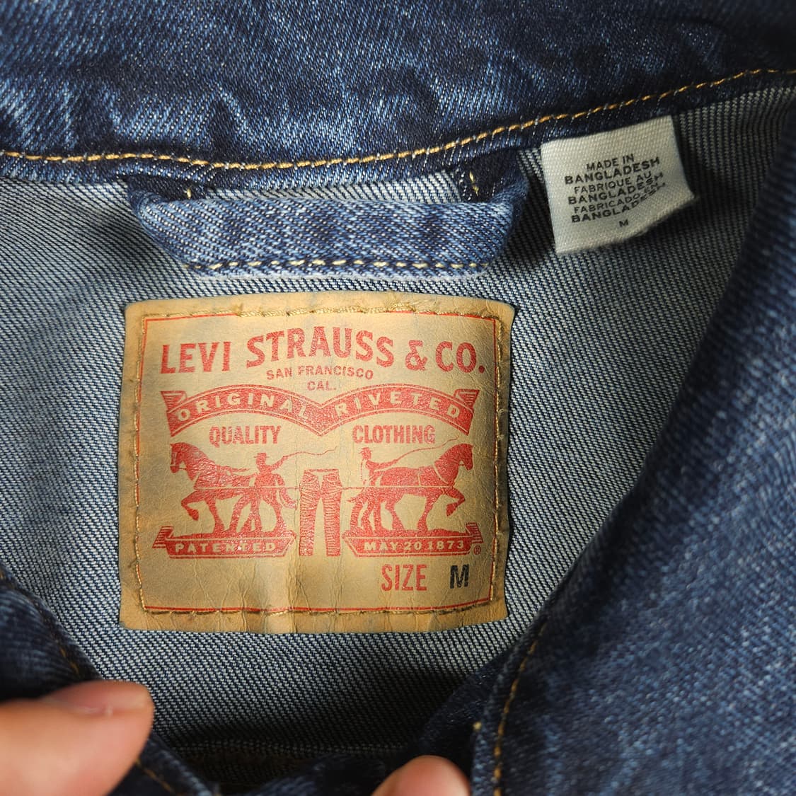 리바이스 데님 트러커 자켓 상품이미지3