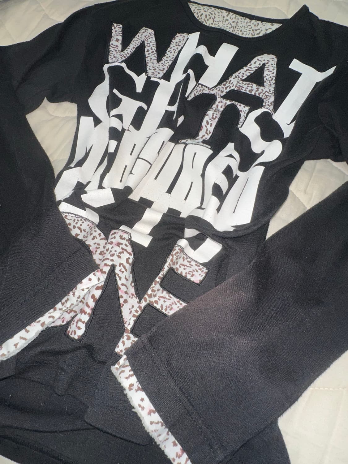 y2k 펑크 갸루 롱슬리브 긴팔 티셔츠 상품이미지2