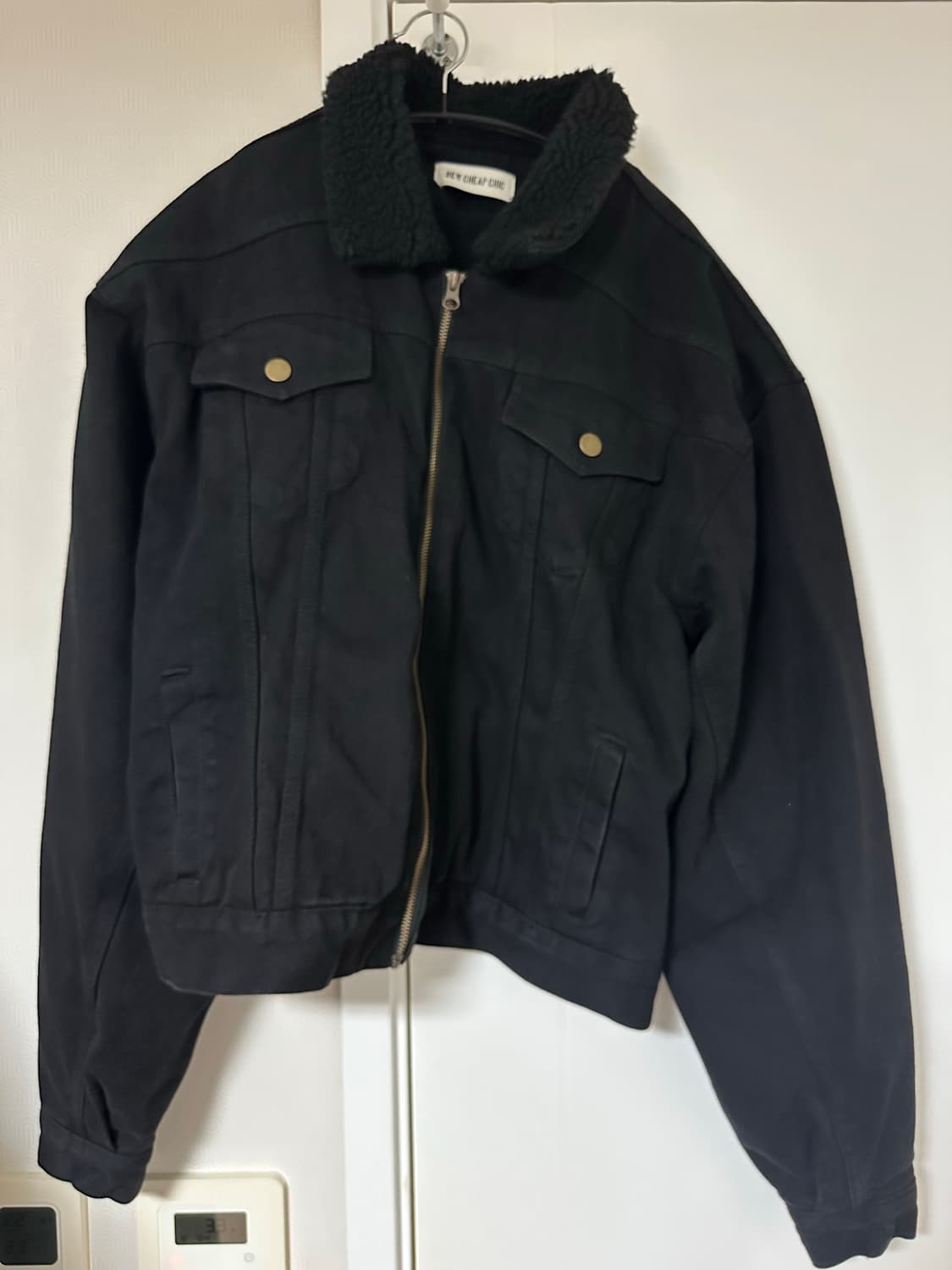 뉴치프시크 디피 fleece heavy denim trucker 상품이미지2