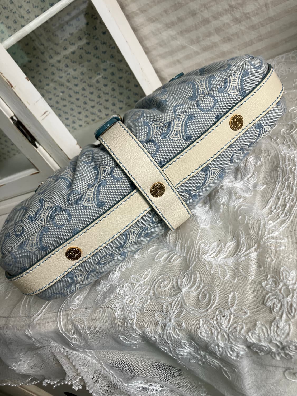 (유일매물)셀린느 데님 숄더백 상품이미지3