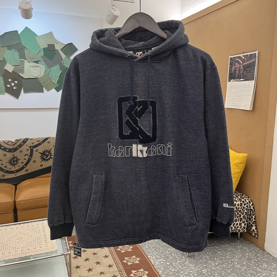 칼 카니 빈티지 캐주얼 스트릿 키치 후드티 M C10351 상품이미지3