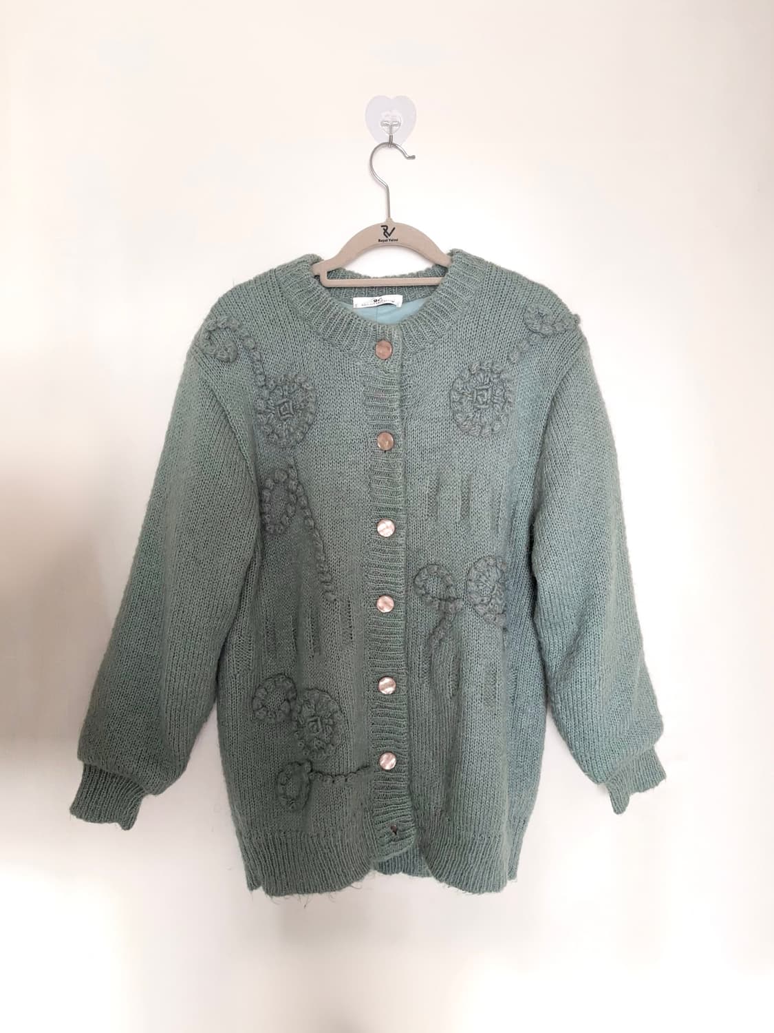 민트우유 모리걸 폭닥 니트 가디건 상품이미지2