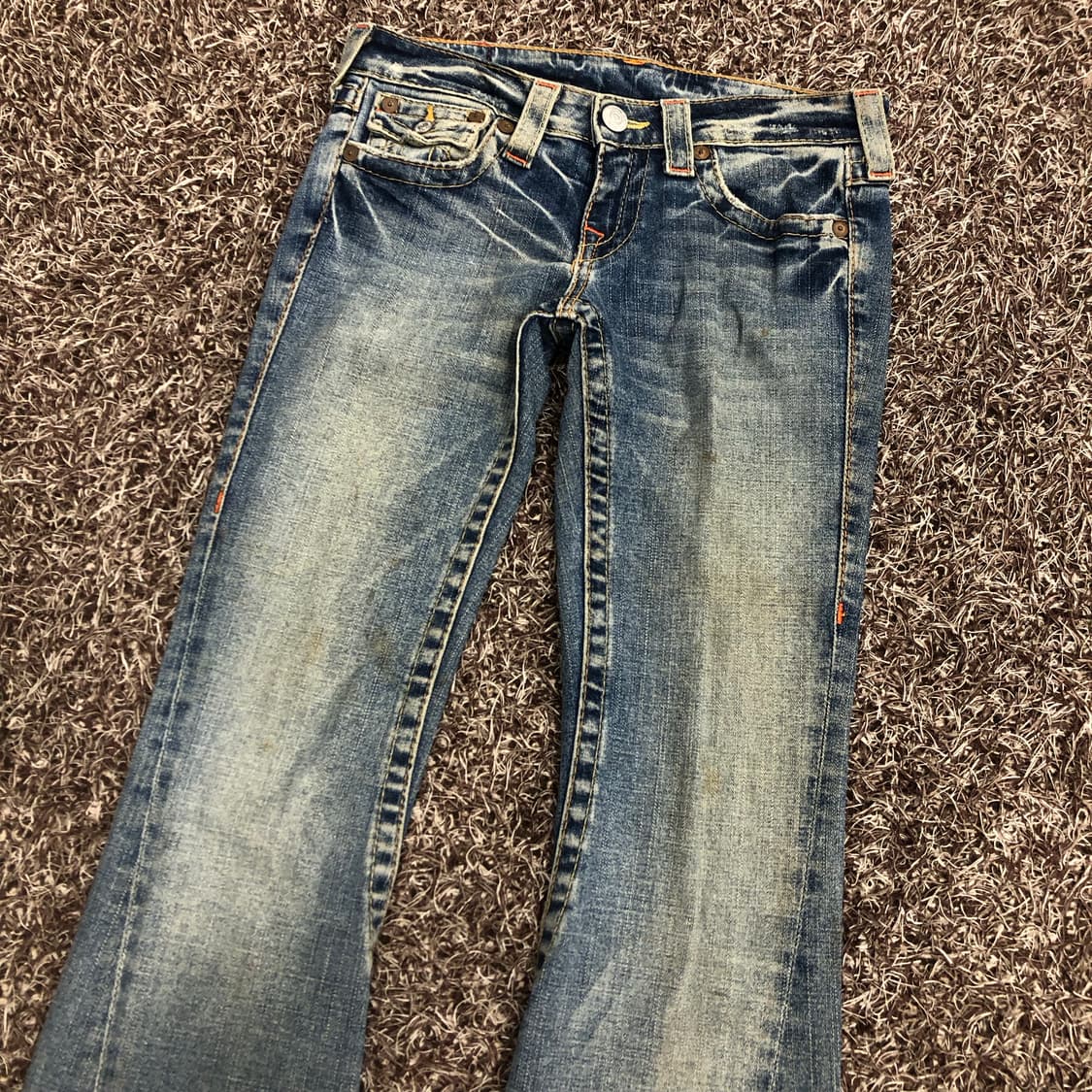 트루릴리전 Joey 조이 플레어 부츠컷 데님 팬츠 상품이미지3