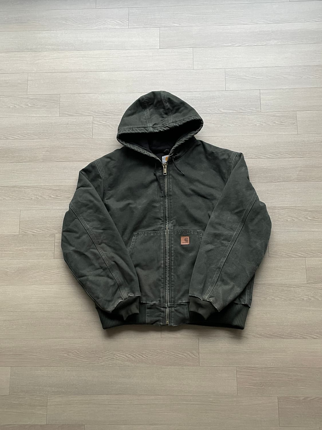 칼하트 j130 mos 모스 액티브 샌드스톤 상품이미지1