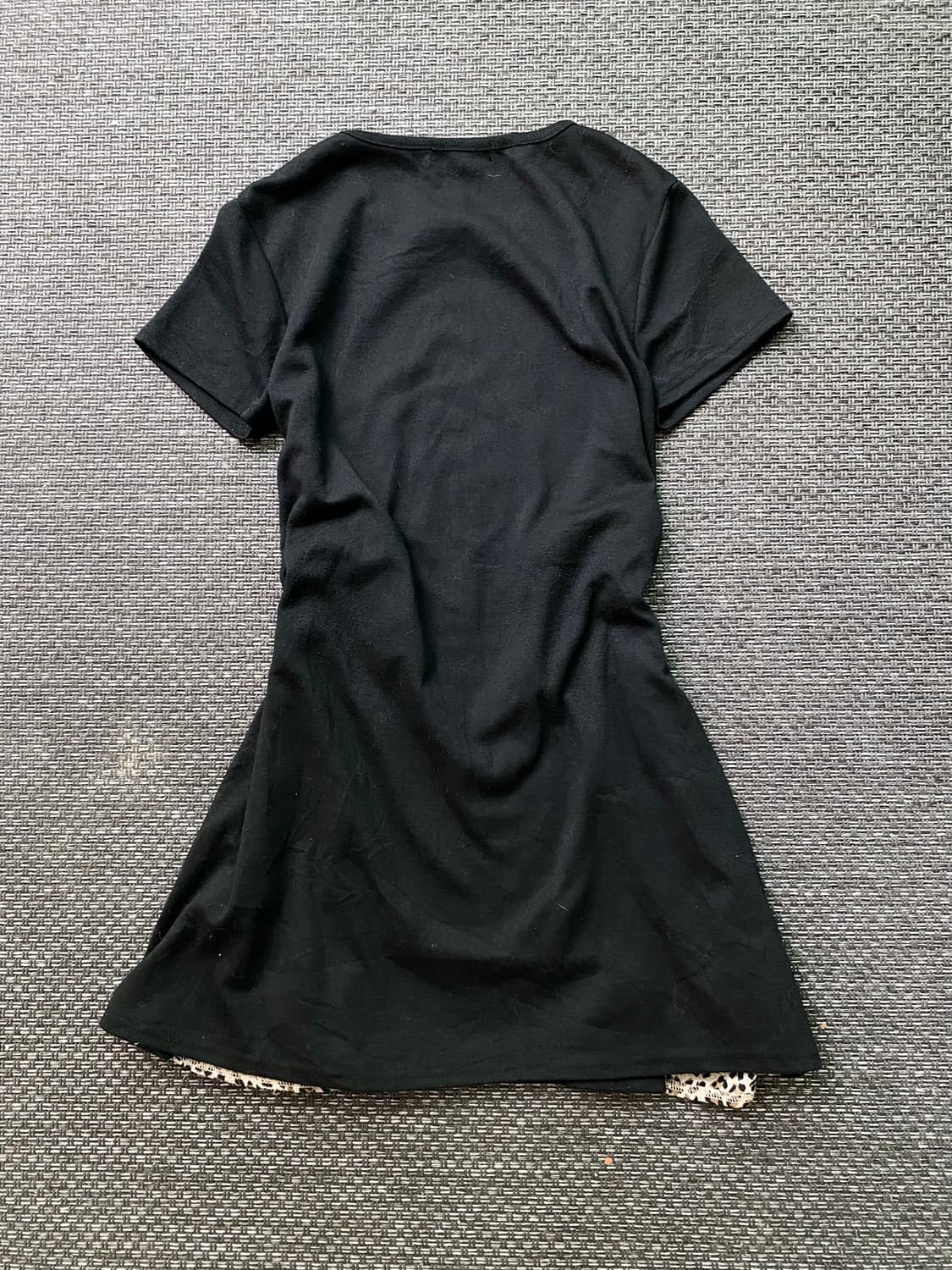 Y2K Zipper Detail leopard Tee 상품이미지5
