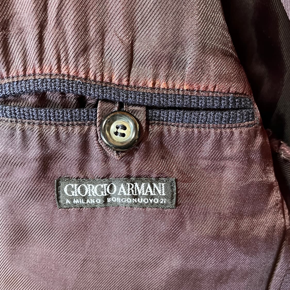 조르지오 아르마니 메인라인 빈티지 테일러드 자켓 상품이미지8