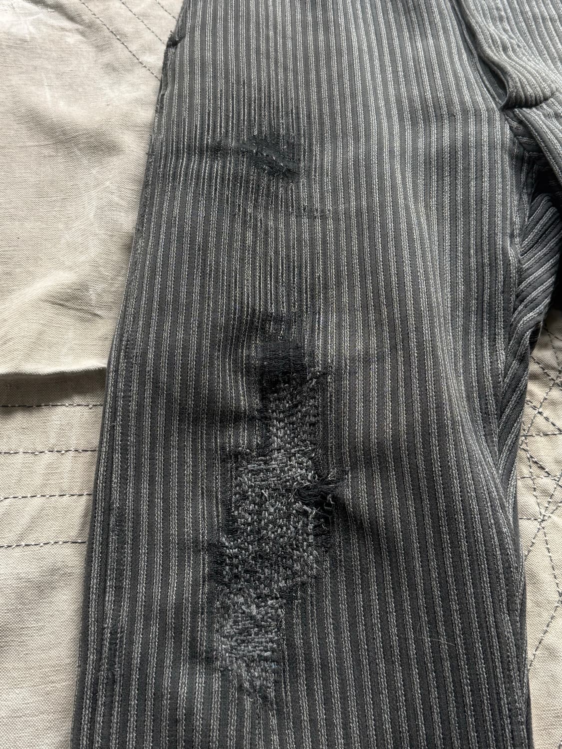 40/50s French Pique Work Pants 상품이미지4