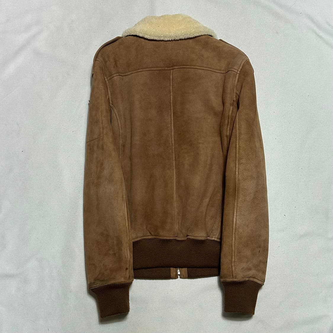 XS A.P.C. 스웨이드 무스탕 자켓 상품이미지3