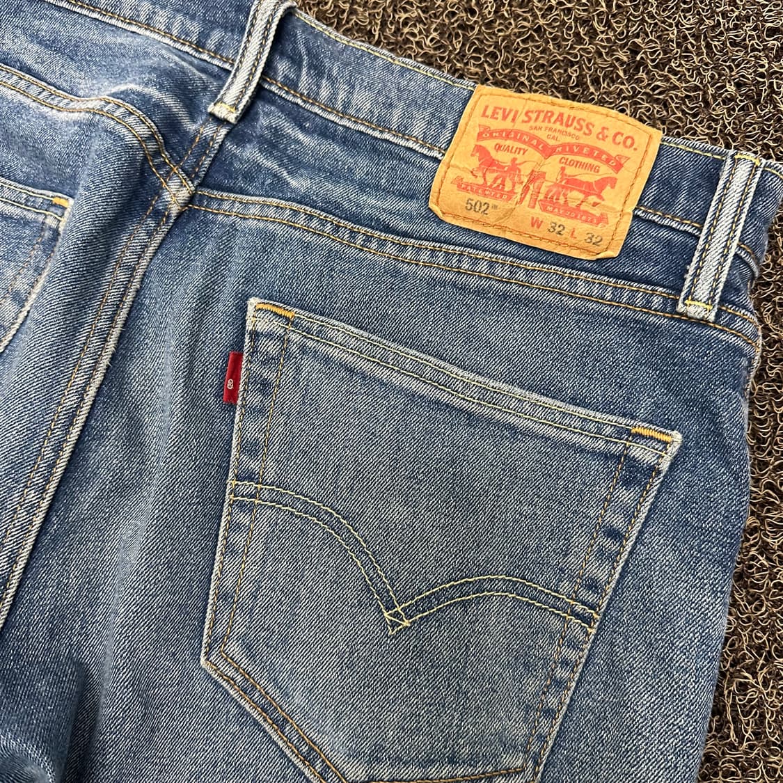 리바이스 502 데님 청바지 팬츠 32인치 상품이미지6