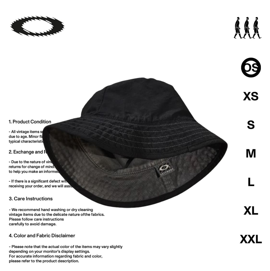 오클리 소프트웨어 00'S 버킷햇 상품이미지1