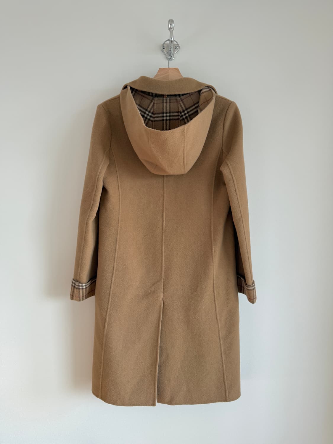 IDIOM 카멜 울 코트(후드 탈부착 가능) 상품이미지4
