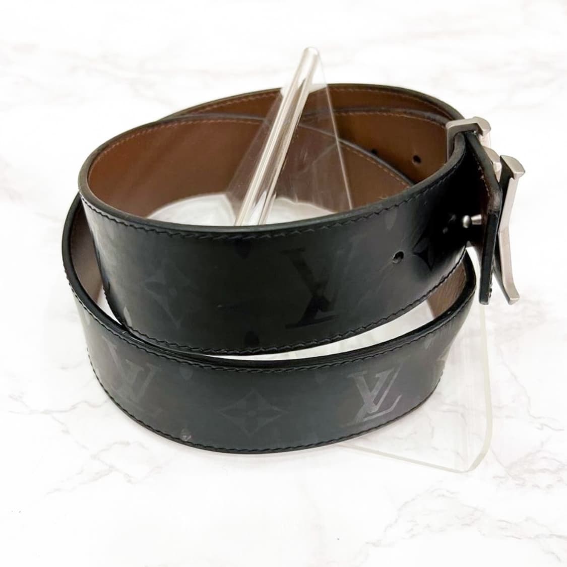 루이비통 LV 피라미드 리버서블 벨트 상품이미지5