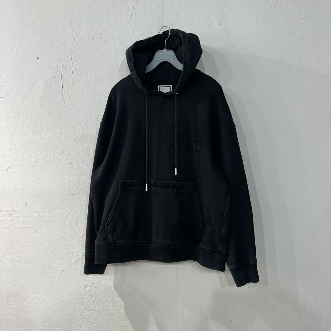 우영미 백로고 크라운 후드티 M 상품이미지3