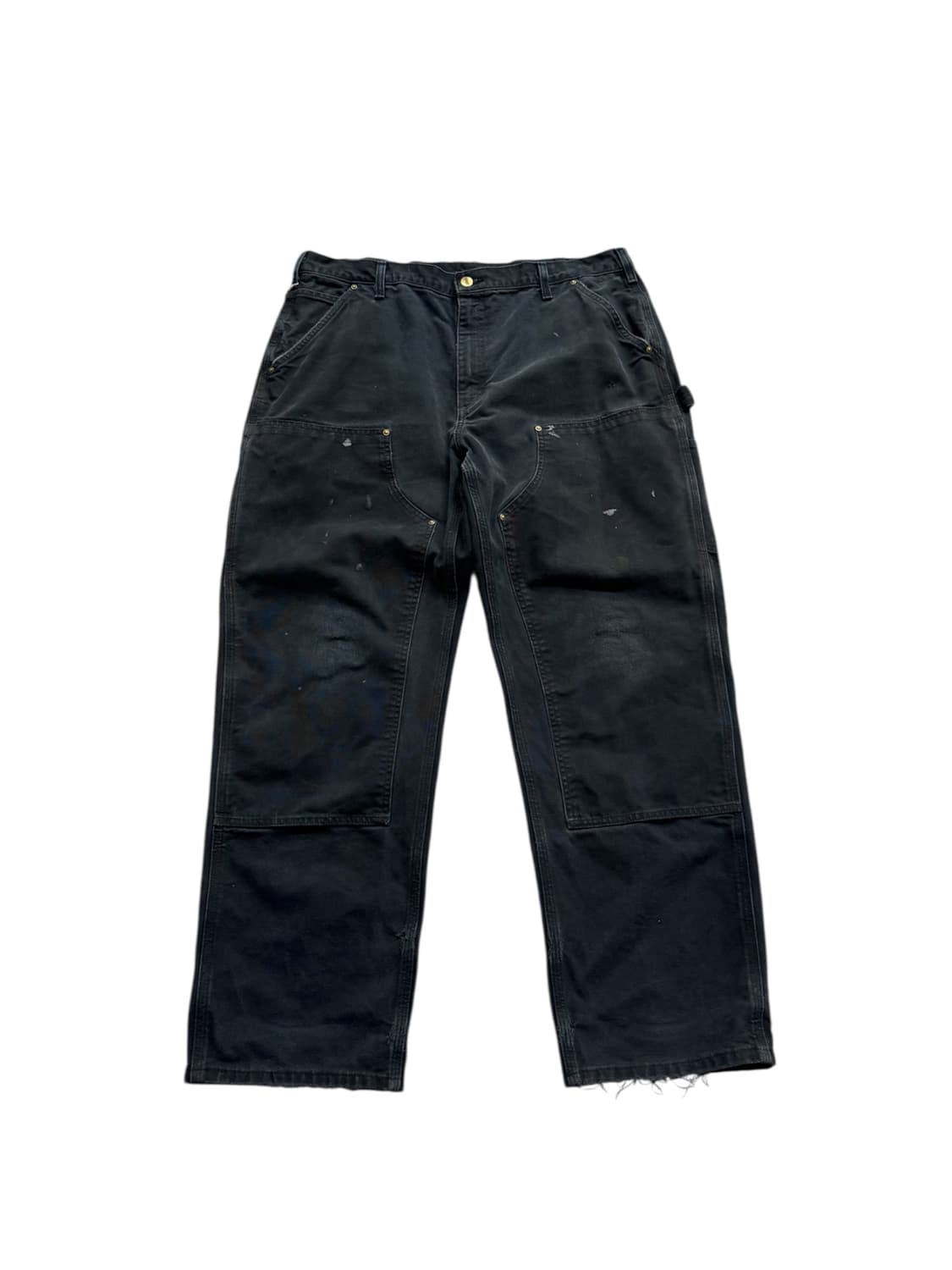 칼하트 B136 BLK 더블니 워크팬츠 상품이미지1