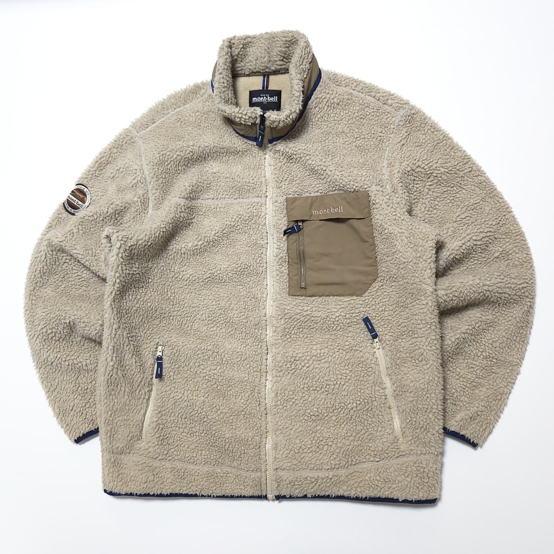 몽벨 Montbell 본딩 플리스 집업 자켓 상품이미지1