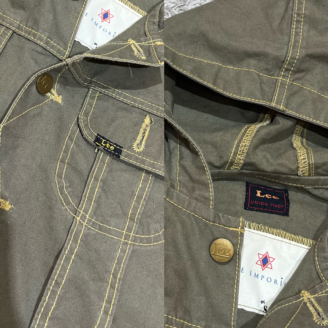 Lee khaki cotton hooie jk 상품이미지5