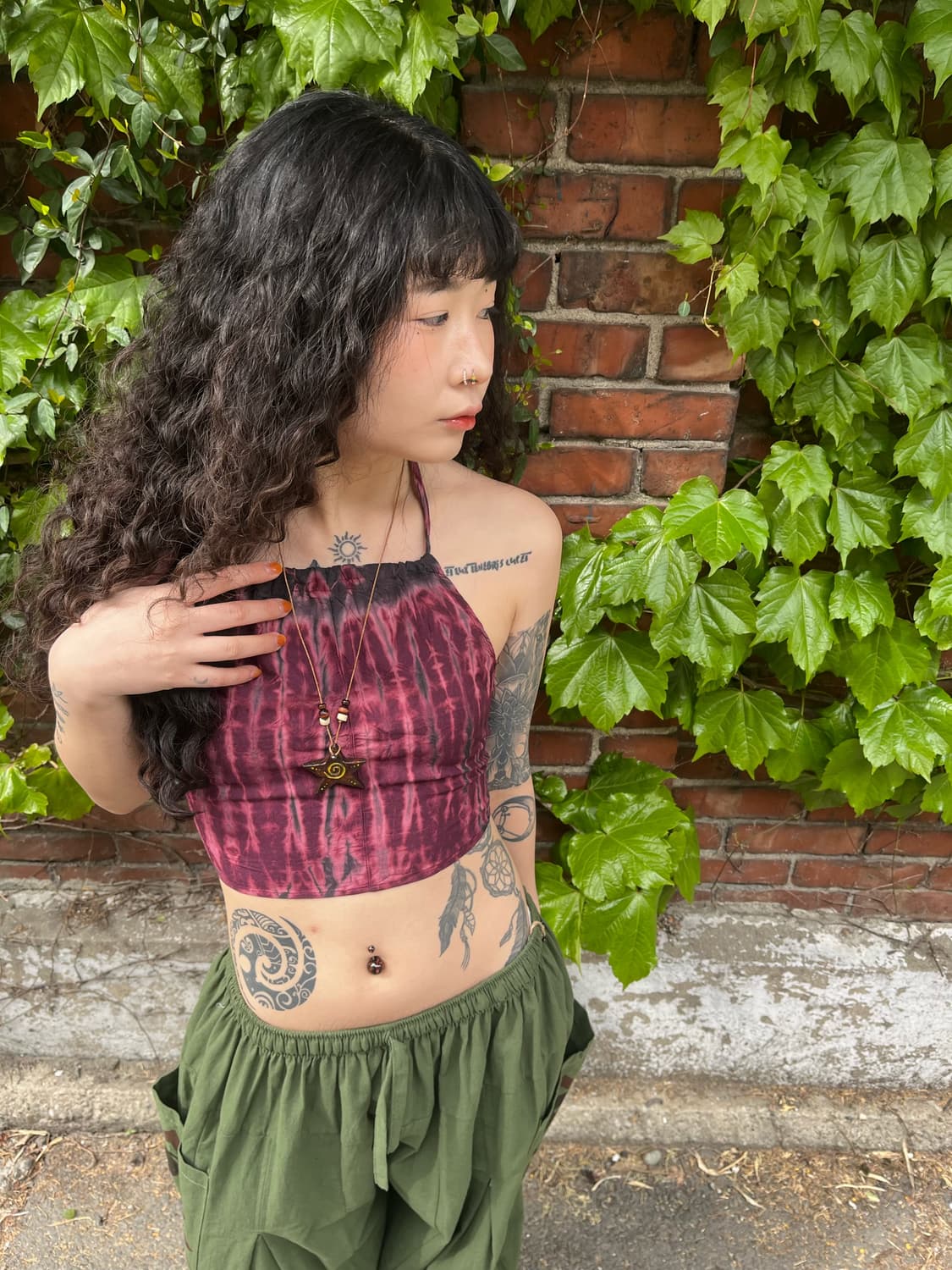 히피 타이다이 홀터넥 상품이미지2